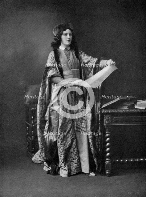 Amy Brandon Thomas (1890-1974), English actress, 1911-1912.Artist: Alfred Ellis & Walery