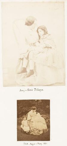 Amy & Essie Dillwyn; TSM Meggie & Mary, 1861. Creator: John Dillwyn Llewelyn
