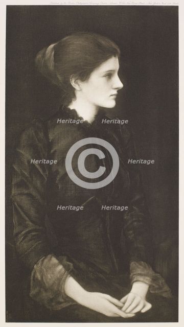 Amy Gaskell Bonham, c1892, (1900). Creator: Unknown.