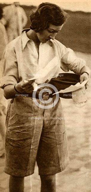 Amy Johnson, 1930, (1933). Creator: Unknown.