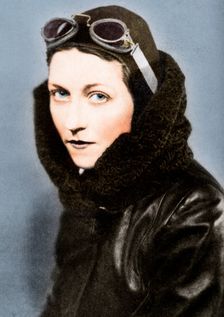 Amy Johnson, pilot, c1930s (1936)