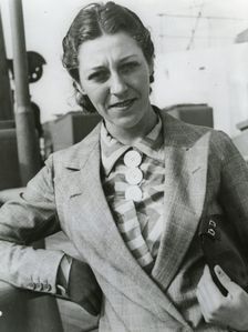 Amy Johnson, pioneering English aviator, c1930s. Creator: Unknown