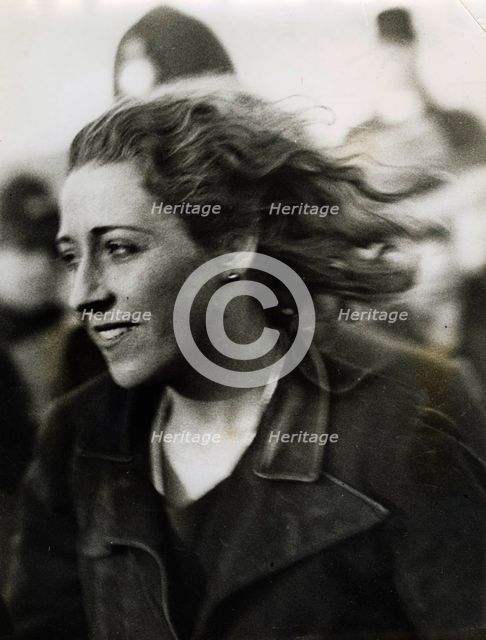 Amy Johnson, pioneering English aviator, c1930s.  Creator: Unknown.