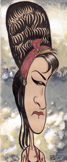 Amy Winehouse. Creator: Dan Springer
