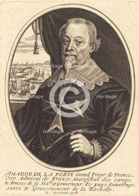 Amador de la Porte. Creator: Balthasar Moncornet.