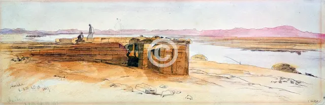 'Amada', 12th Febuary 1867. Artist: Edward Lear