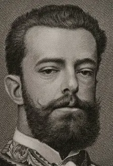 Amadeo I of Spain (1845-1890), King of Spain from January 2, 1871 to February 11, 1873 (1882). Creator: Joaquin Furno Abad