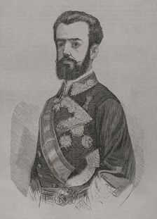 Amadeo I of Spain, (1845-1890), King of Spain from January 2, 1871 to February 11, 1873 (1871). Creator: Unknown