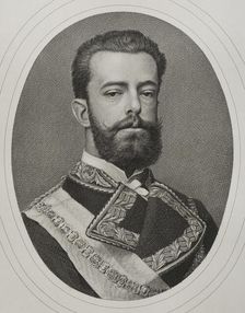 Amadeo I of Spain (1845-1890), King of Spain from January 2, 1871 to February 11, 1873, 1882. Creator: Joaquin Furno Abad