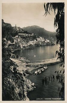 Amalfi - Visione Panoramica c1910