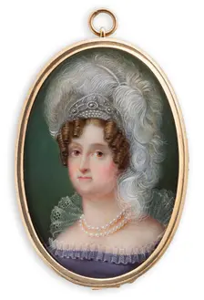 Amalie of Zweibrücken-Birkenfeld, 1817-1847. Creator: Jeremias David Alexander Fiorino