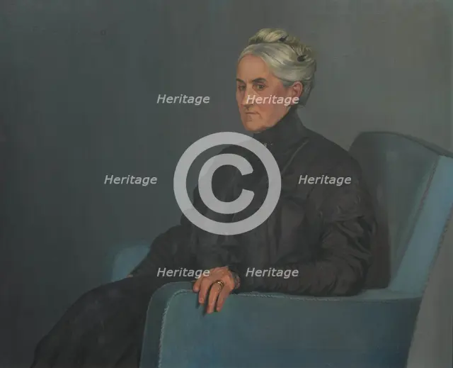 Amalie Bühler-Weber, 1909. Creator: Vallotton, Felix Edouard (1865-1925).