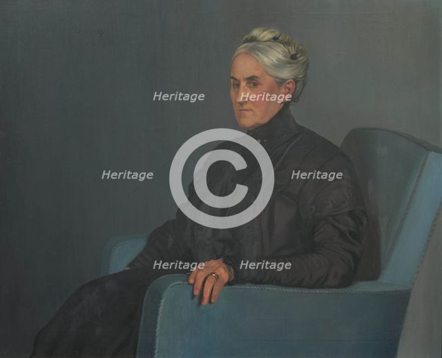 Amalie Bühler-Weber, 1909. Creator: Vallotton, Felix Edouard (1865-1925).