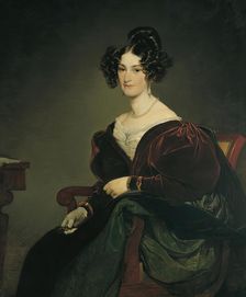 Amalie Klein, 1834. Creator: Friedrich von Amerling