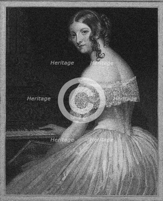 Amalie von Krüdener, 1830s. Artist: Anonymous  