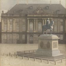 Amalienborg Square, Copenhagen, 1896. Creator: Vilhelm Hammershøi