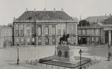 Amalienborg Palace, Copenhagen, Denmark, 1898. Creator: Bernardo Rico