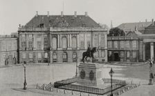 Amalienborg Palace, Copenhagen, Denmark, 1898. Creator: Bernardo Rico
