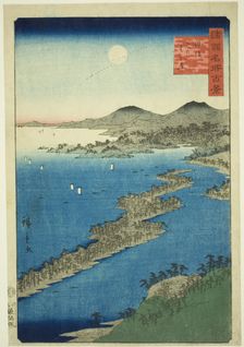 Amanohashidate in Tango Province (Tango Amanohashidate), from the series "One..., 1859. Creator: Utagawa Hiroshige II