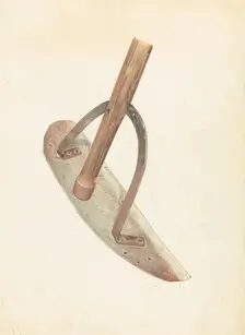 Amana Baker's Hoe, c. 1938. Creator: Arthur Stewart