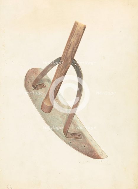Amana Baker's Hoe, c. 1938. Creator: Arthur Stewart.