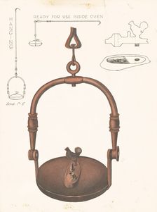 Amana Baker's Oven Lamp, c. 1937. Creator: Frank Eiseman