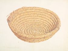 Amana Bread-raising Basket, c. 1938. Creator: Frank Eiseman