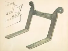 Amana Shoe Scraper, c. 1937. Creator: Arthur Stewart