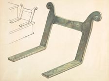 Amana Shoe Scraper, c. 1937. Creator: Arthur Stewart