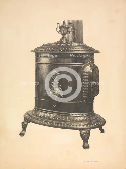 Amana Stove, c. 1940. Creator: Raymond Neumann.