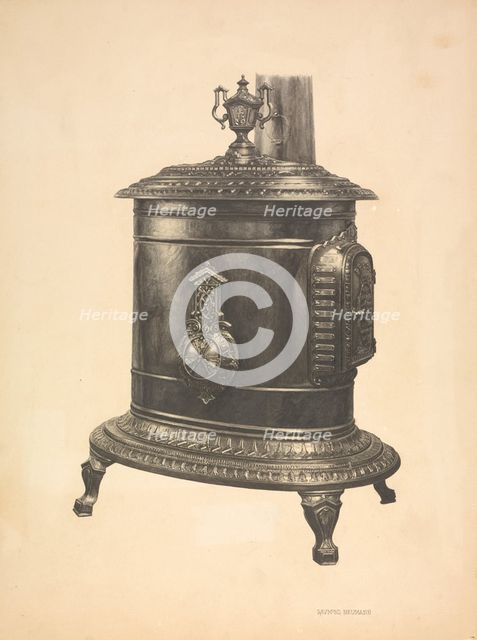 Amana Stove, c. 1940. Creator: Raymond Neumann.