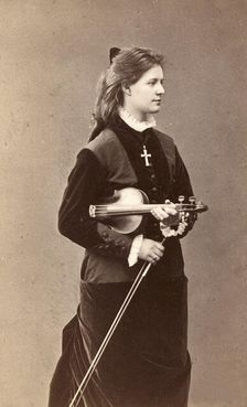 Amanda Maier-Röntgen, Swedish violinist and composer, late 19th century