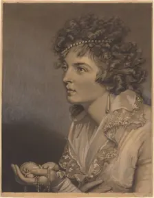 Amanthis with Pearls, 1797. Creator: John Raphael Smith