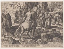 Amassing Knowledge, from The Course of Human Life, 1570. Creator: Pieter Furnius