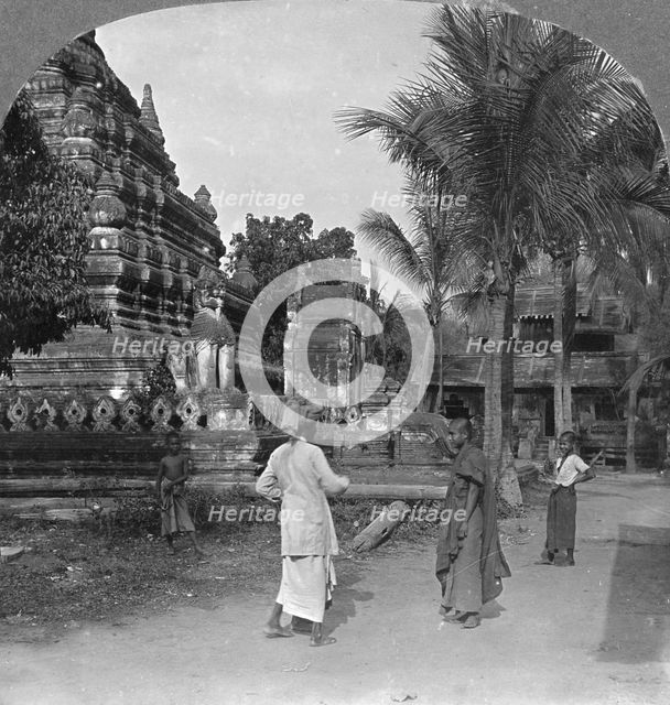 Amarapura, Burma, 1908. Artist: Stereo Travel Co