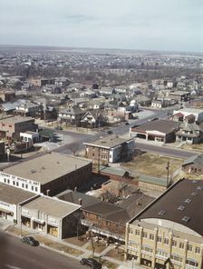 Amarillo, Texas, general view, Santa Fe R.R. trip, 1943. Creator: Jack Delano