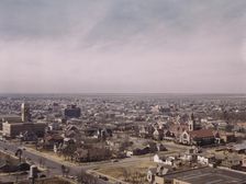 Amarillo, Texas, general view, Santa Fe R.R. trip, 1943. Creator: Jack Delano