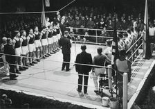 Amateur boxing competition between Germany and Poland, 1936