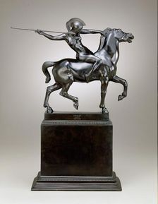 Amazon on Horseback, modelled 1897, cast 1906 or later. Creator: Franz von Stuck