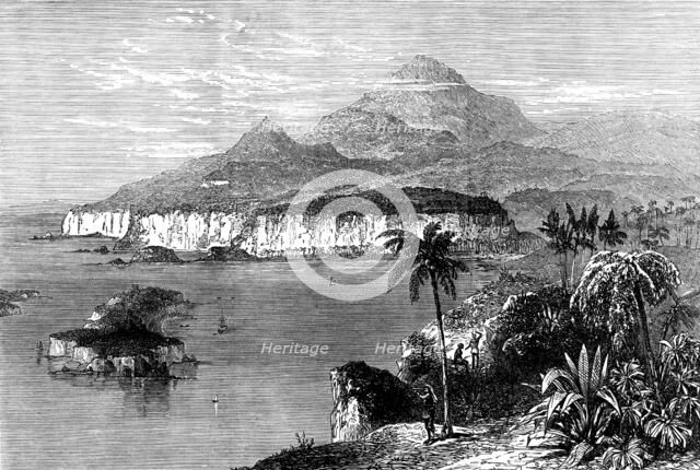 Ambas Bay and highlands of the Cameroons, west coast of Africa, 1873. Creator: Unknown.
