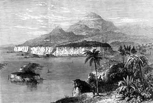 Ambas Bay and highlands of the Cameroons, west coast of Africa, 1873. Creator: Unknown