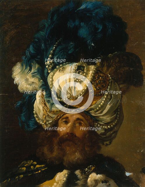 Ambassadeur du Mogol, 1748. Creator: Joseph-Marie Vien the Elder.