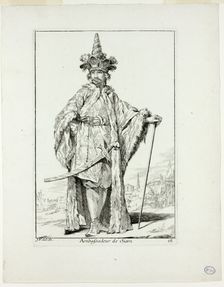 Ambassadeur du Siam, plate sixteen from Caravanne du Sultan à la Mecque, 1748. Creator: Joseph-Marie Vien the Elder