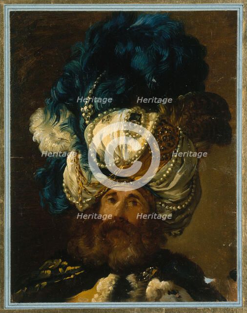 Ambassador of the Mogol, 1748. Creator: Vien, Joseph Marie (1716-1809).