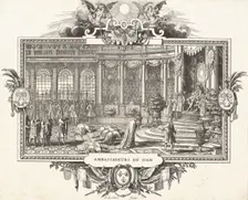Ambassador of Siam before Louis XIV,.n.d., n.d.. Creator: Sébastien Le Clerc the Younger