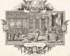 Ambassador of Siam before Louis XIV,.n.d., n.d.. Creator: Sébastien Le Clerc the Younger
