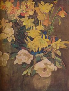 Amber Flowers c20th century. Artist: George Sheringham