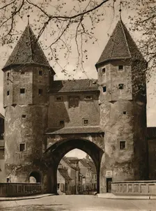 Amberg. Nabburger Tor 1931. Artist: Kurt Hielscher