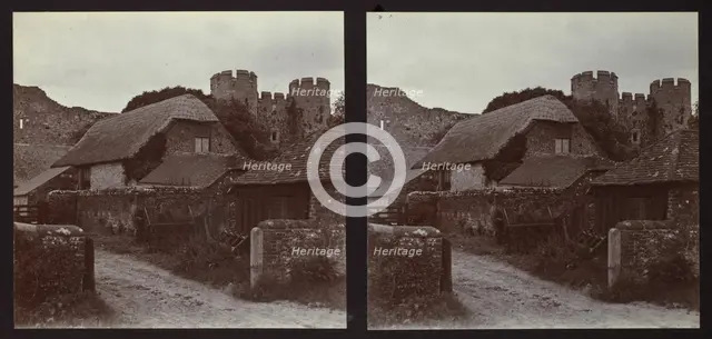 Amberley Castle, Amberley, Horsham, West Sussex, 1913. Creator: Walter Edward Zehetmayr.