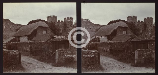 Amberley Castle, Amberley, Horsham, West Sussex, 1913. Creator: Walter Edward Zehetmayr.